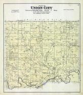 Union City Township, Iowa River, Clear Creek, Allamakee County 1886 Version 3